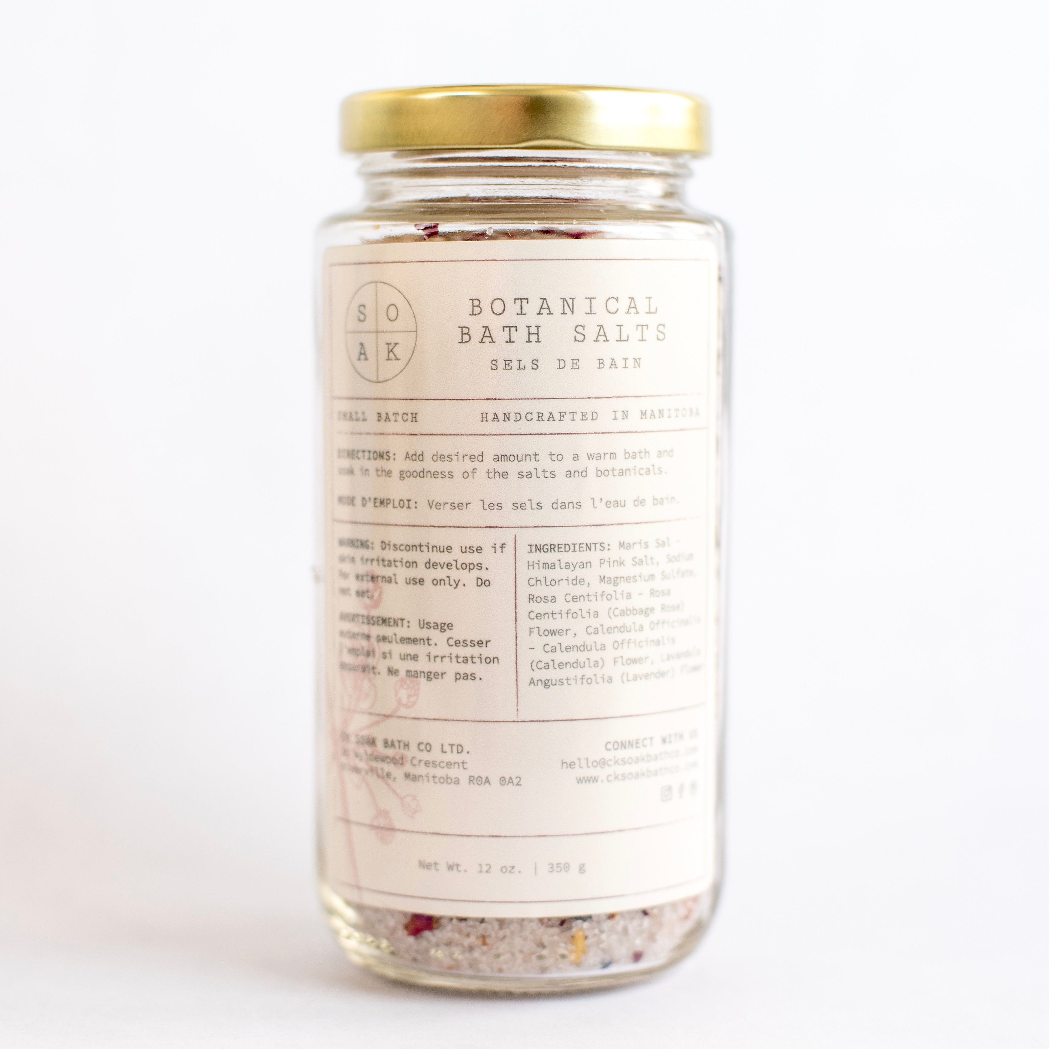 Botanical Bath Salts