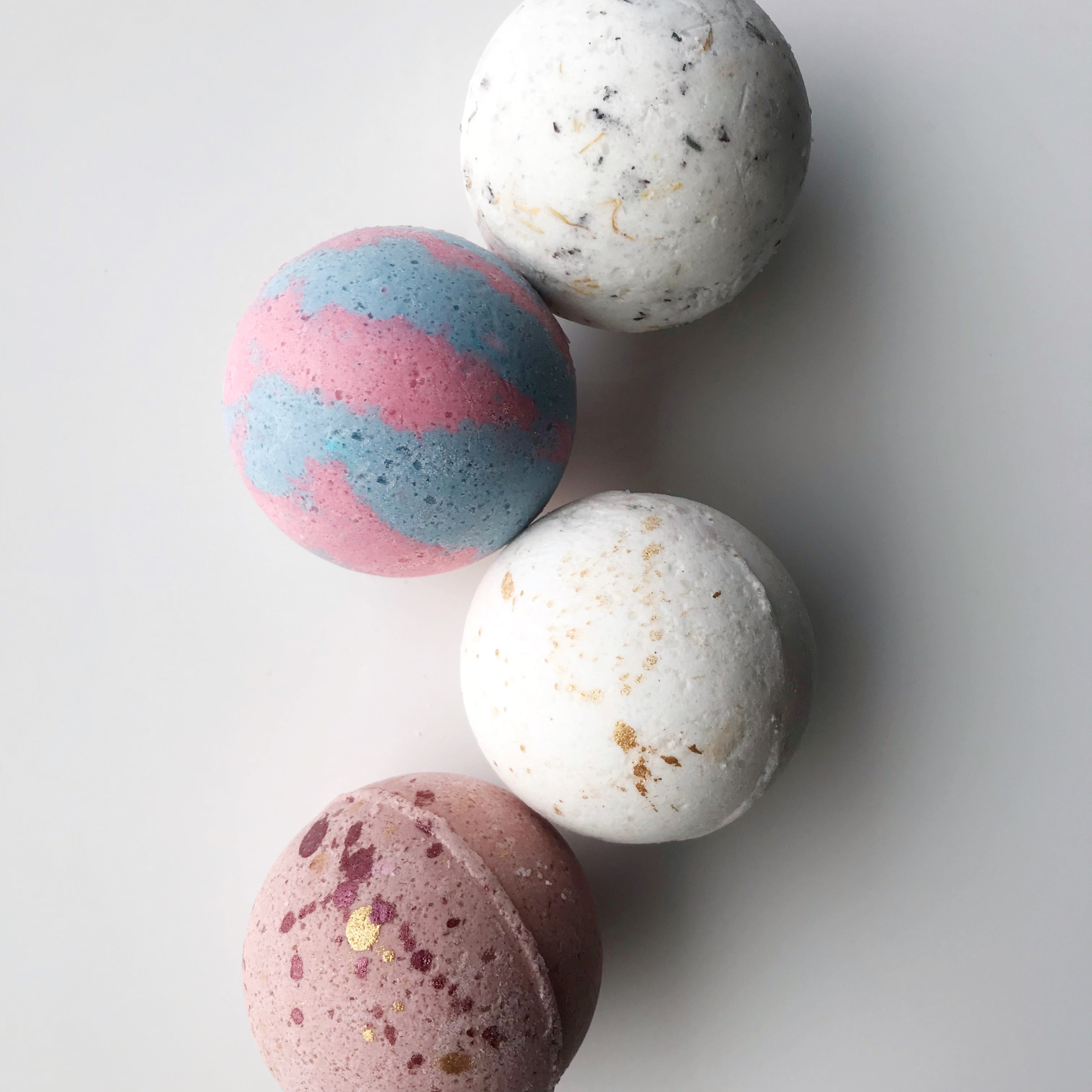 Bath Bomb Bundle: 4 Pack Mix + Match