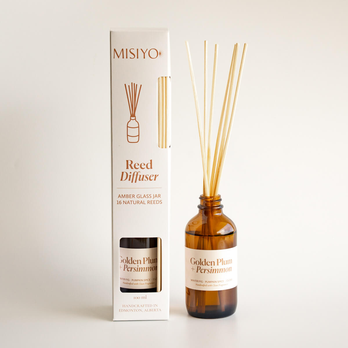 Golden Plum + Persimmon Reed Diffuser
