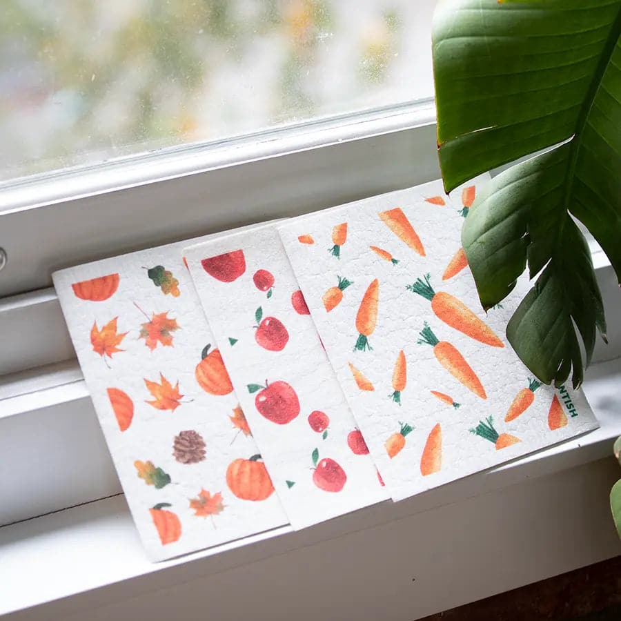 Pumpkin - Swedish Sponge Cloth