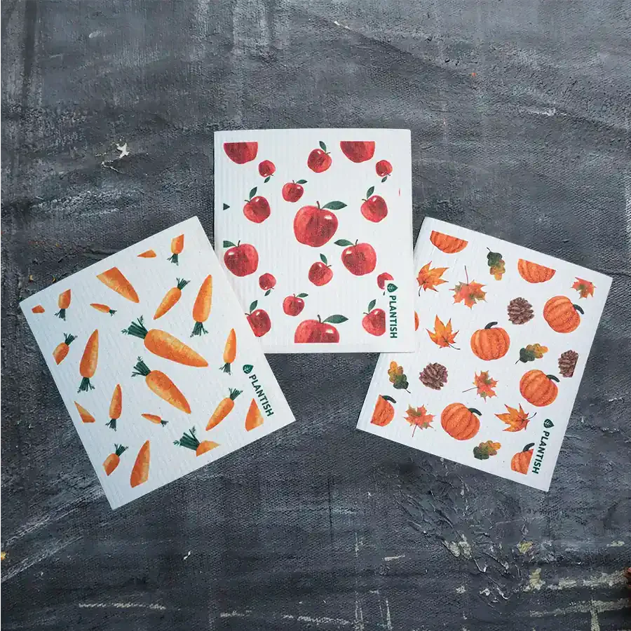 Golden Harvest - Swedish Sponge Cloth Set