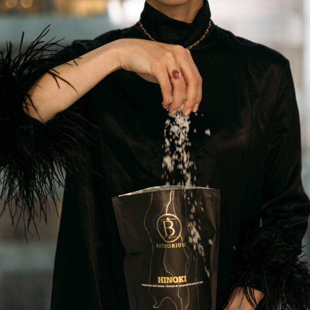 Hinoki Magnesium Bath Flakes