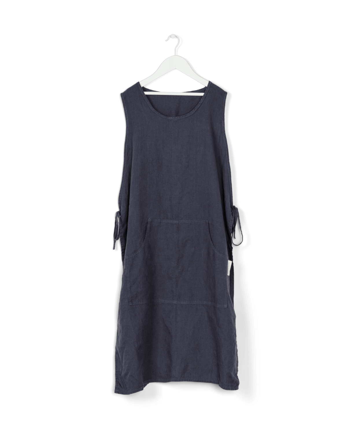 Linen Gardener Apron - Dark Grey