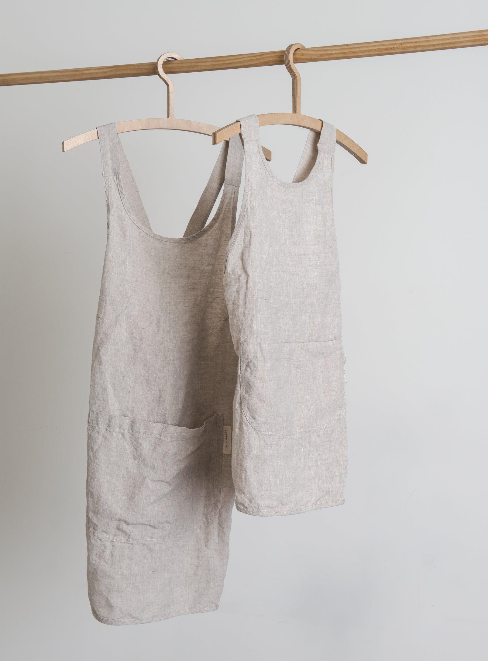 Linen Kids Apron - different colours available