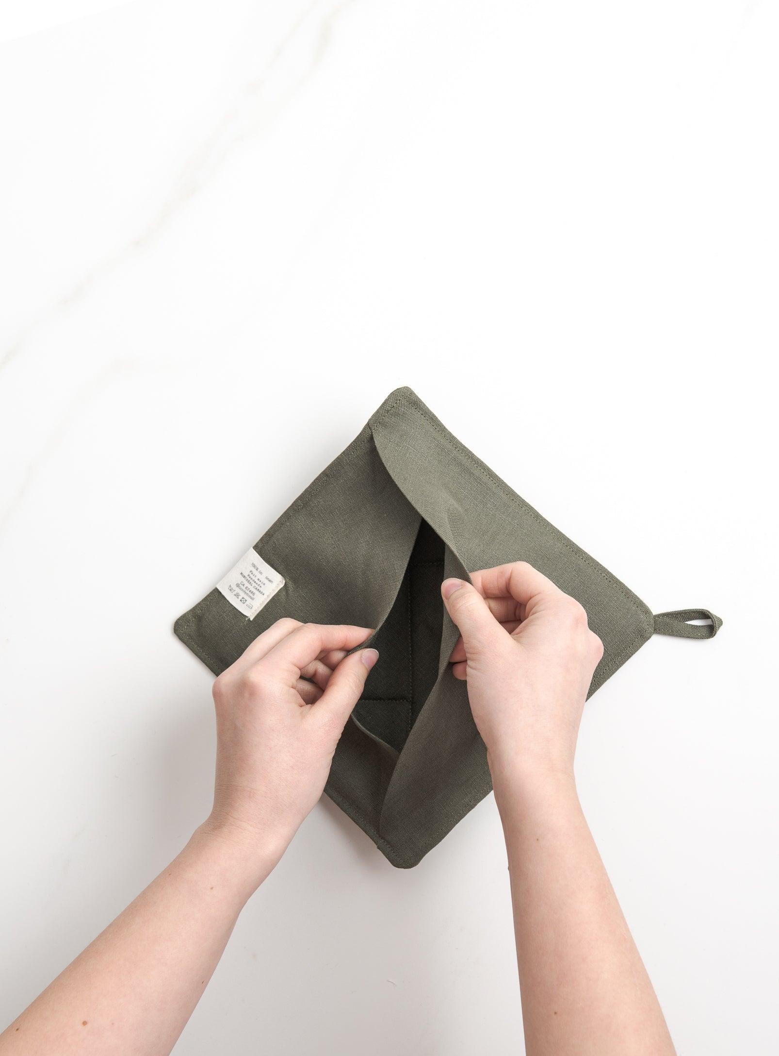 Linen Pot Holder (different colors available)