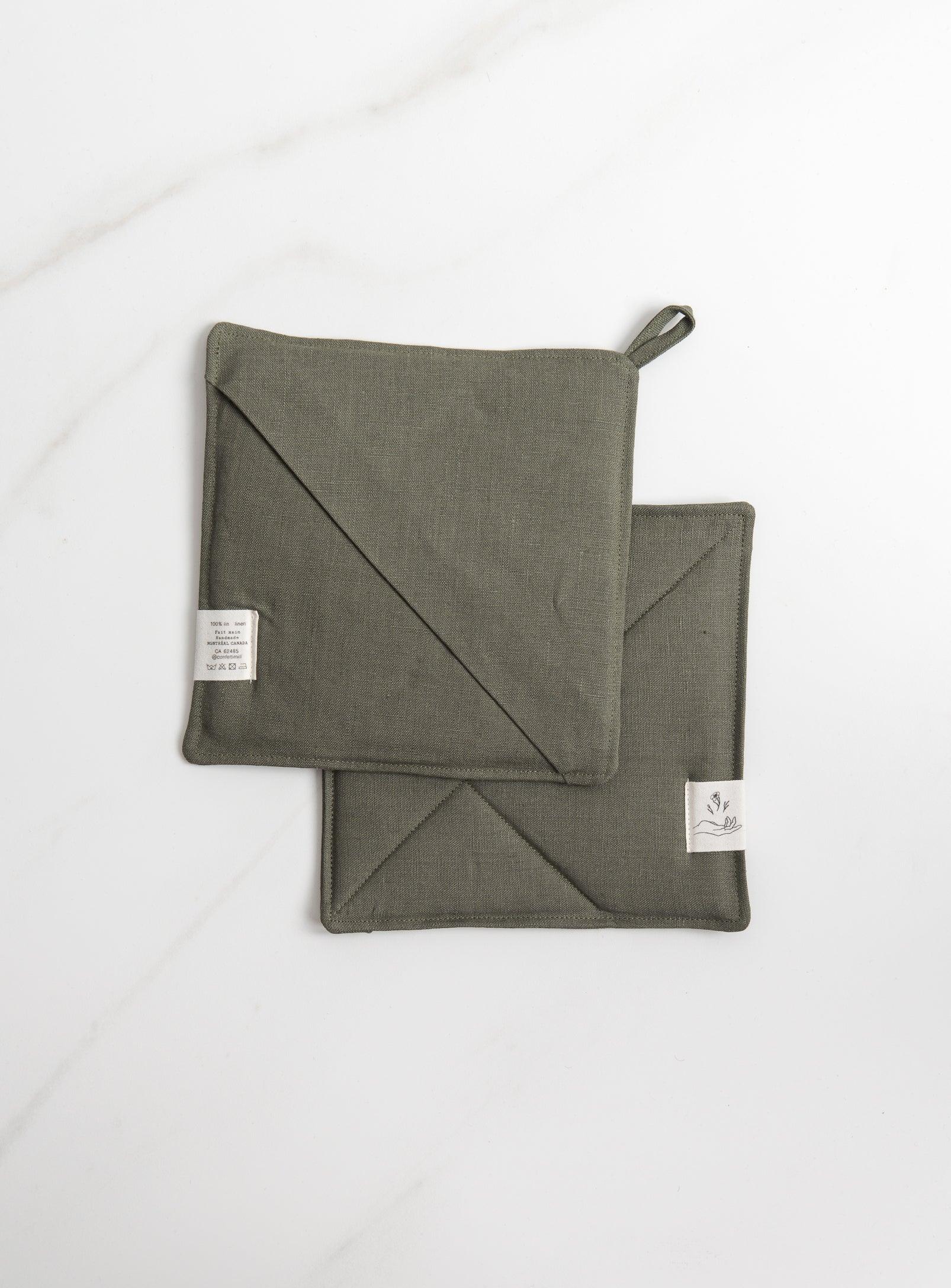 Linen Pot Holder (different colors available)