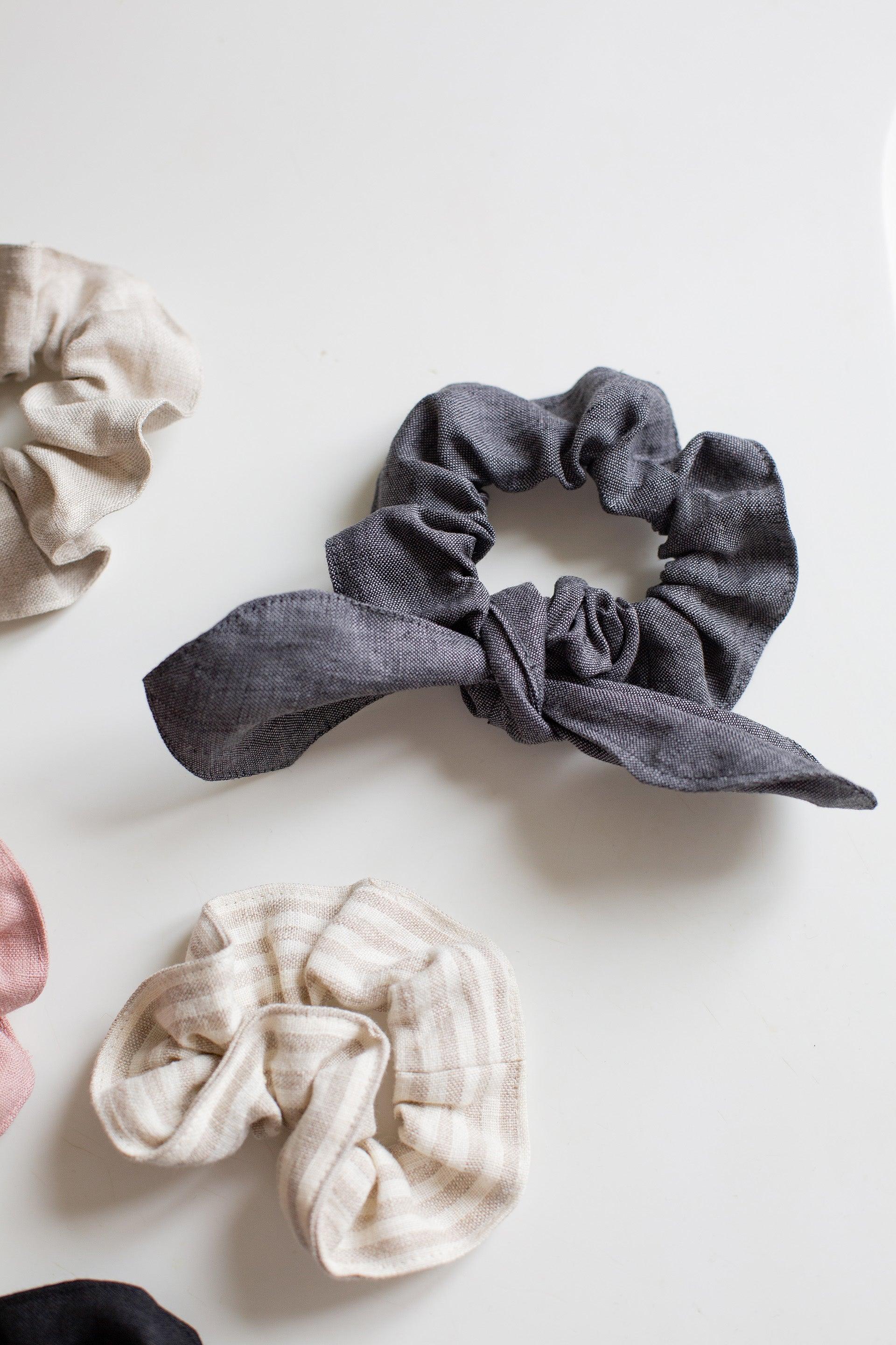 Linen Scrunchies
