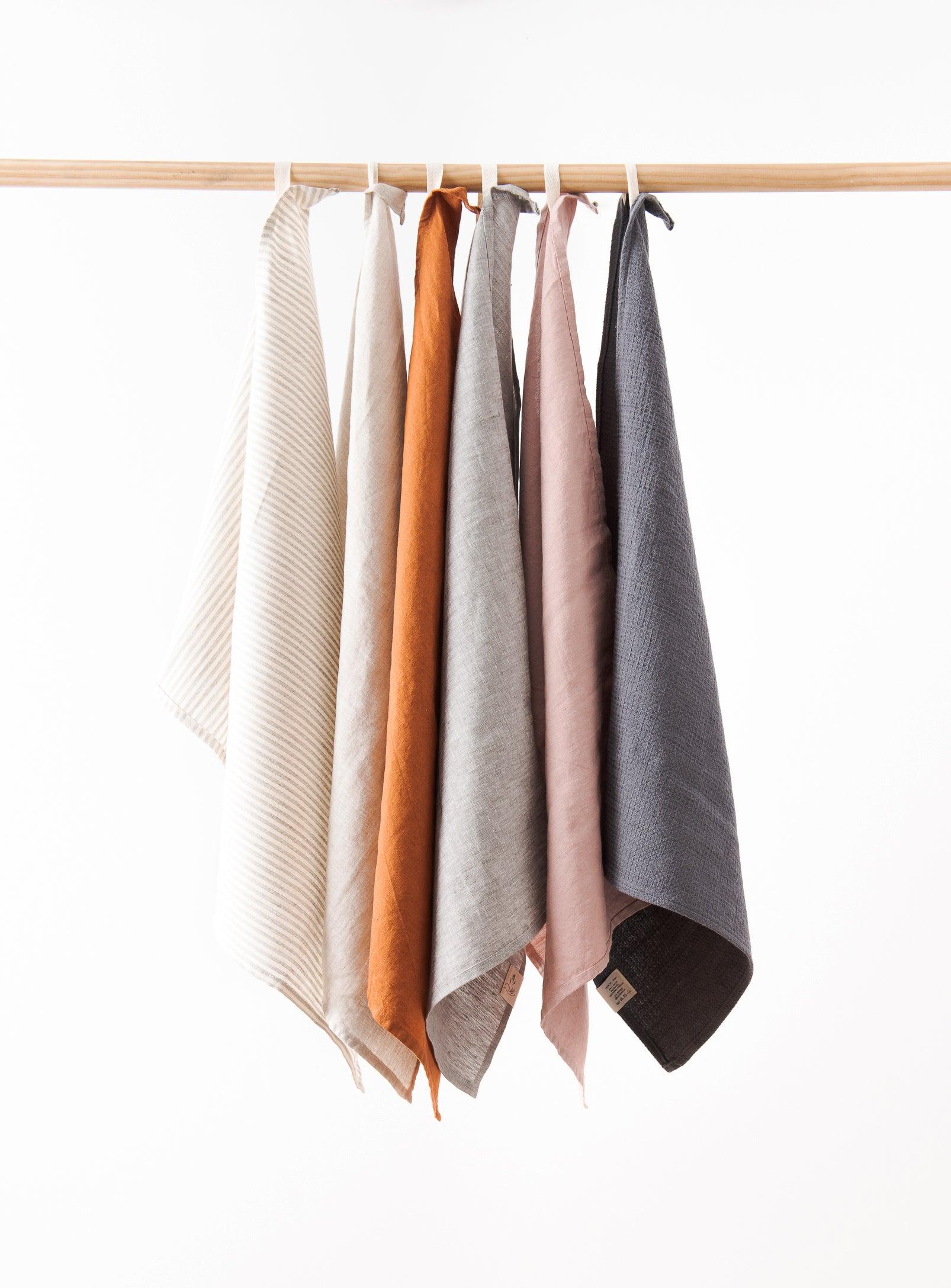 Linen Tea Towel - Different Colours available