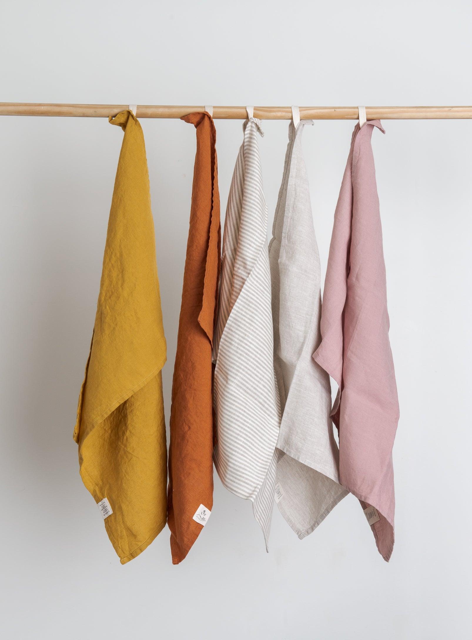 Linen Tea Towel - Different Colours available