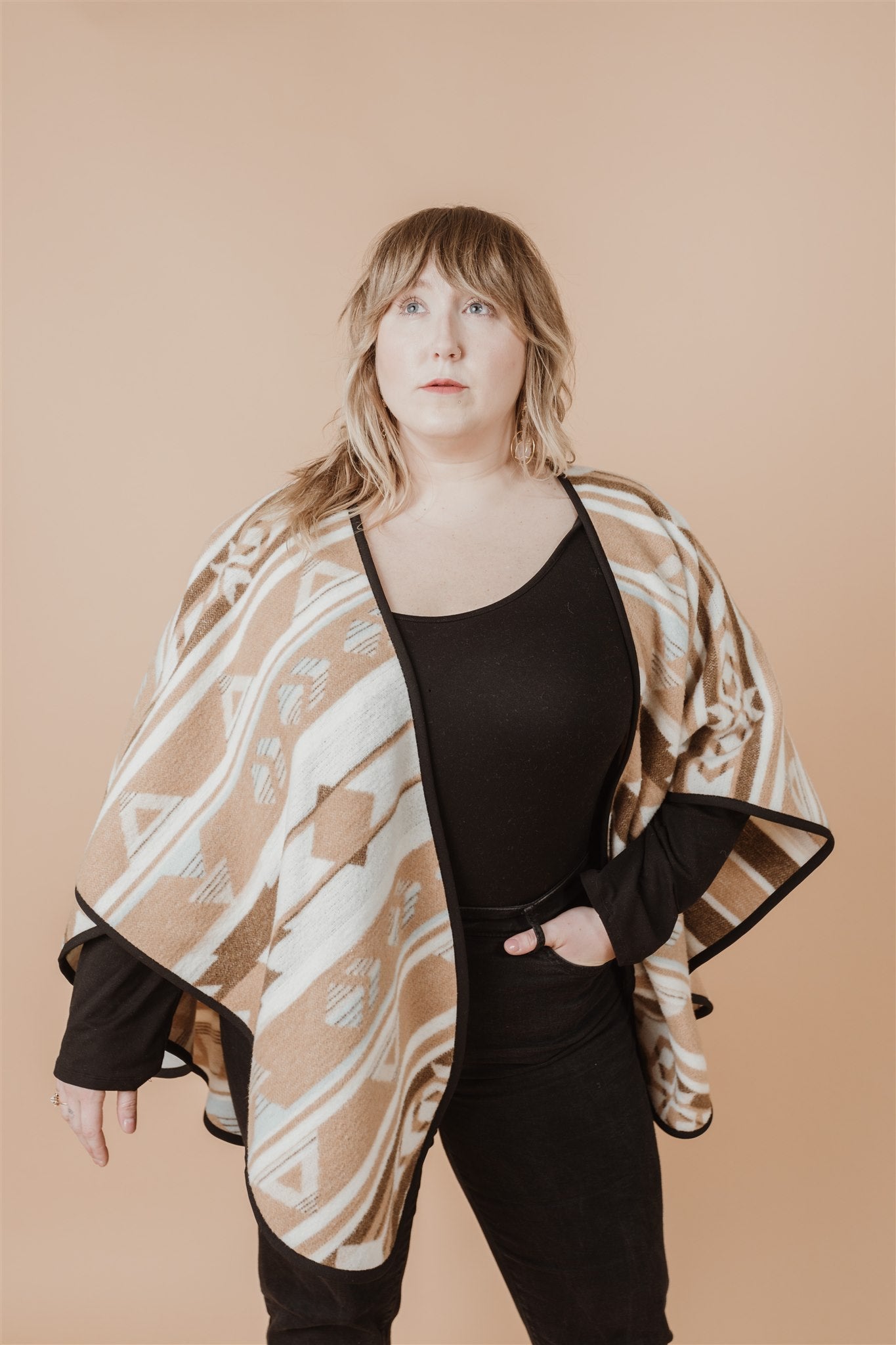 Sand Indigenous Shawl