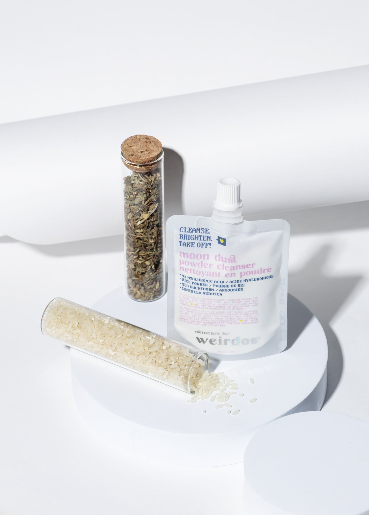 moon dust powder cleanser