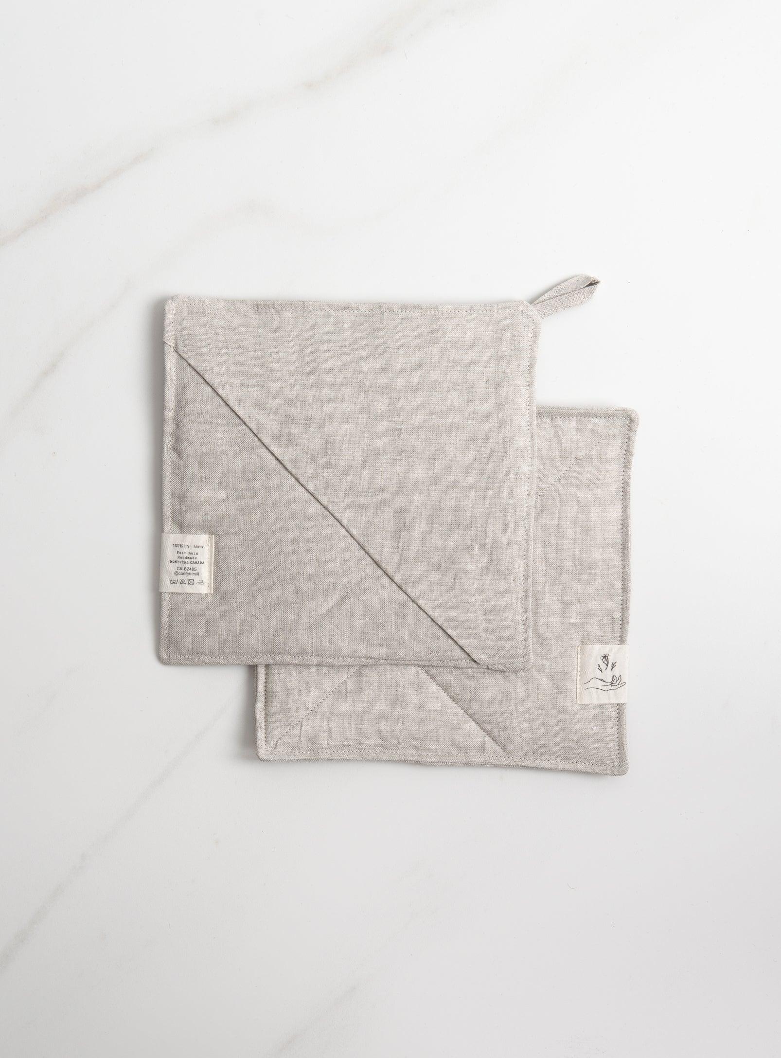 Linen Pot Holder (different colors available)