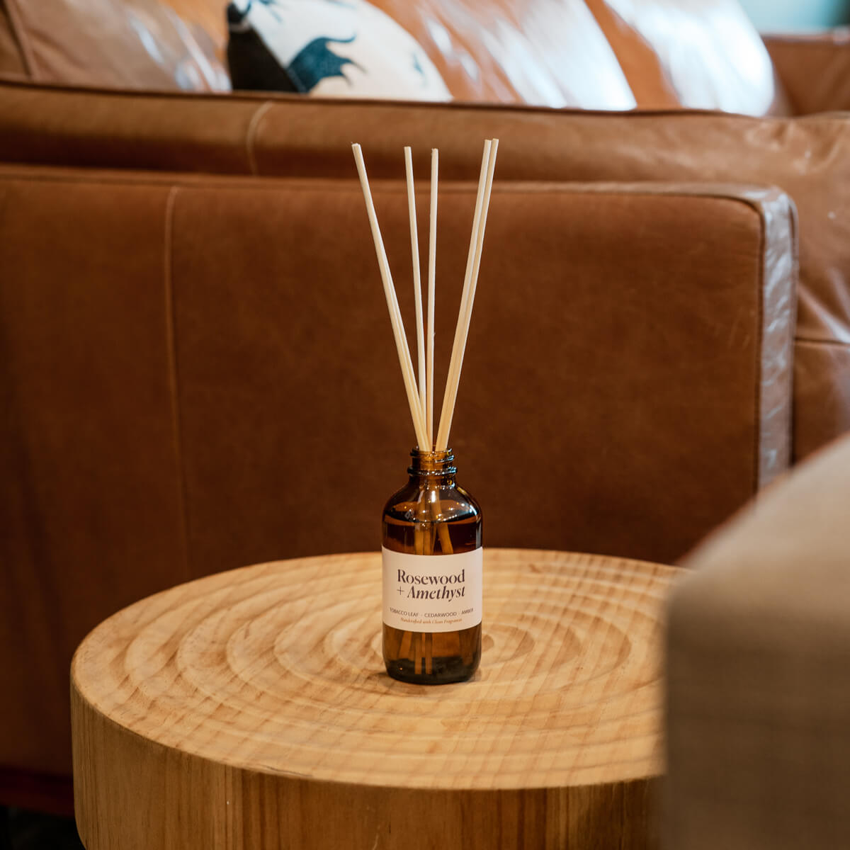 Rosewood + Amethyst Reed Diffuser