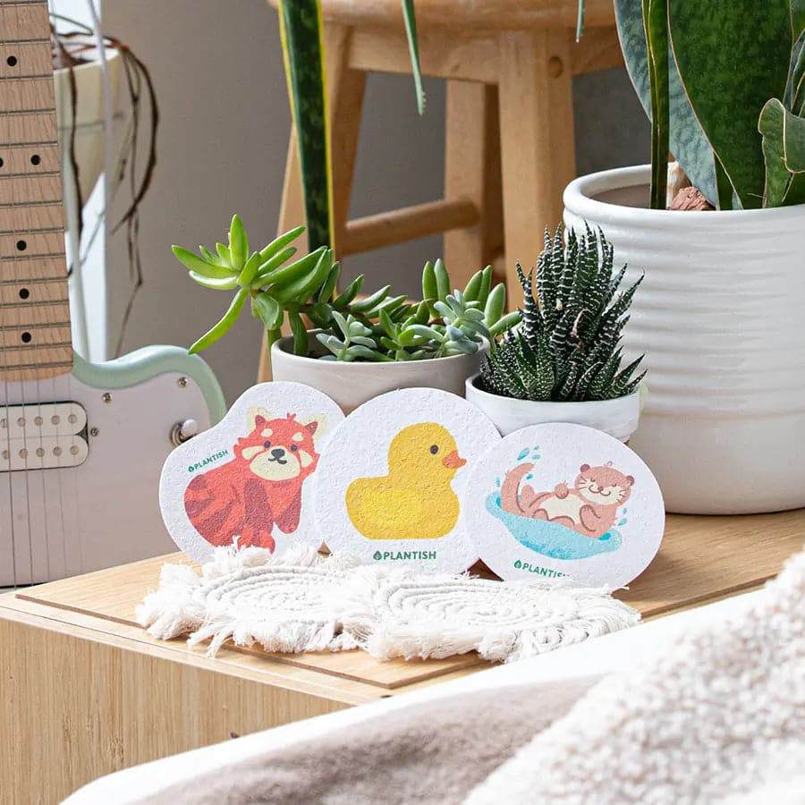 Yellow Duck - Pop up Sponge