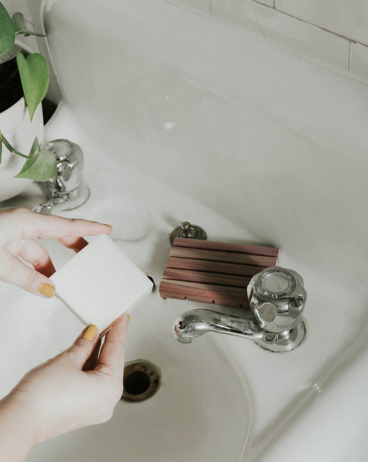 Solid Dish Soap Bar | Unscented