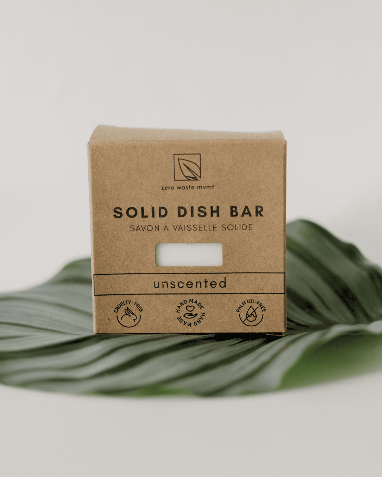 Solid Dish Soap Bar | Unscented