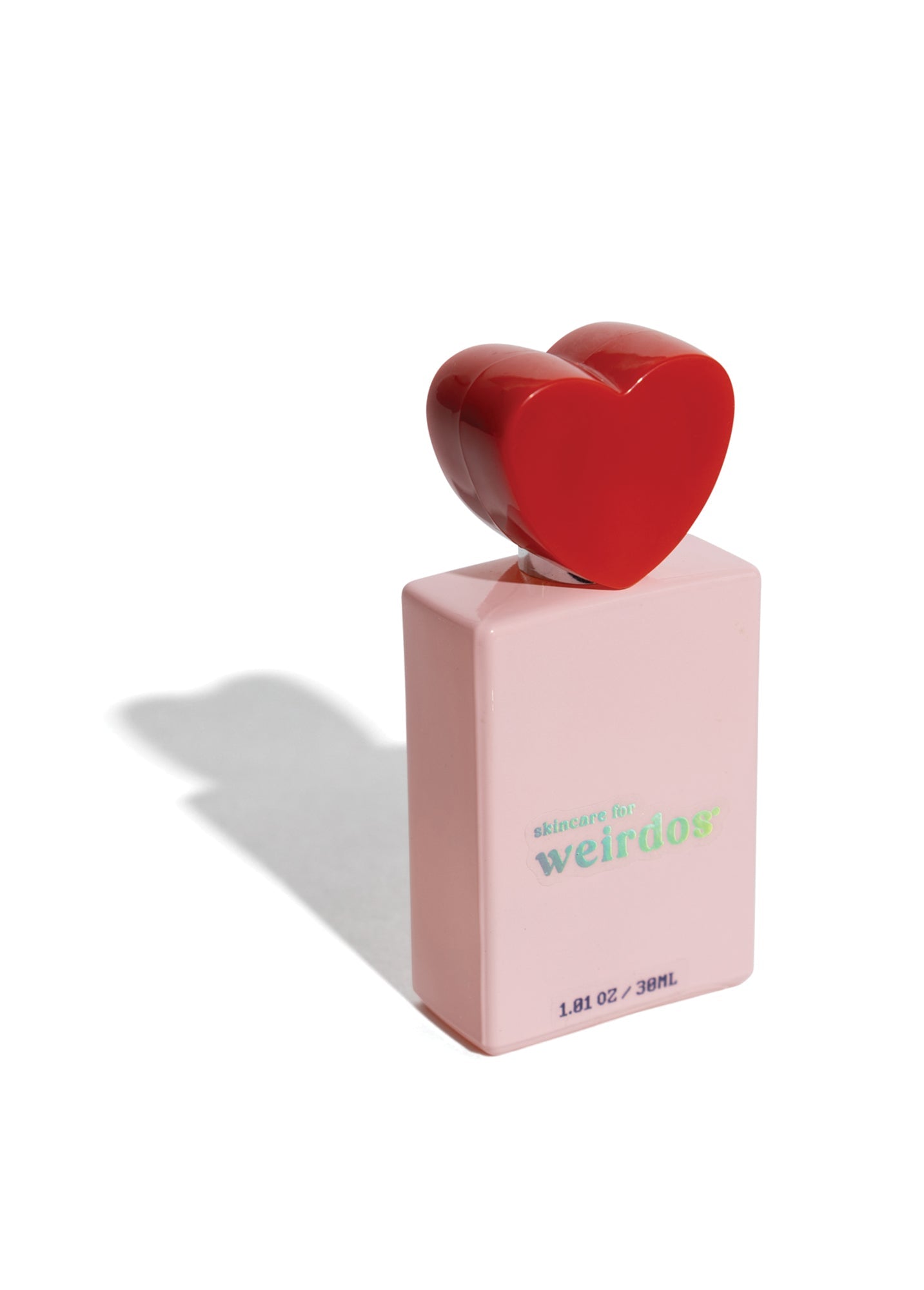 heart glass spray bottle