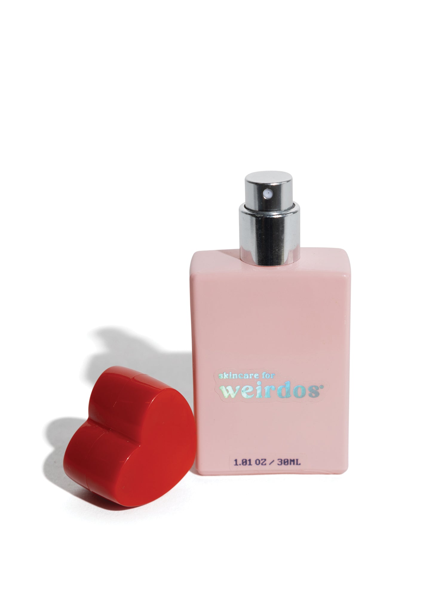 heart glass spray bottle