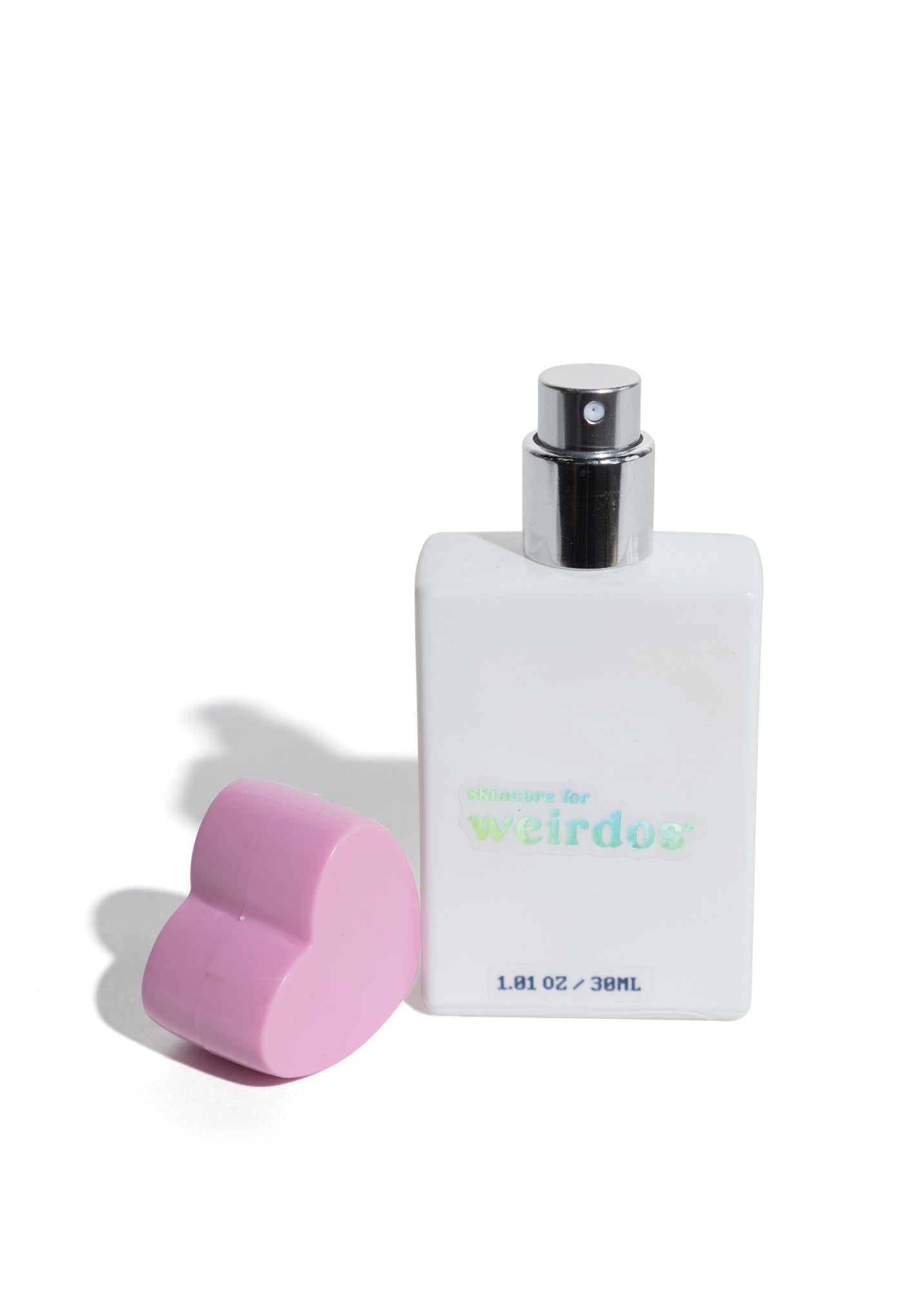 heart glass spray bottle