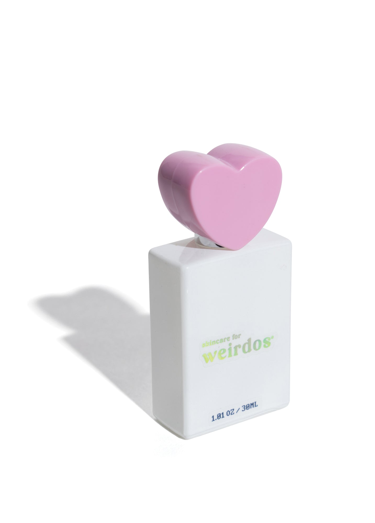 heart glass spray bottle