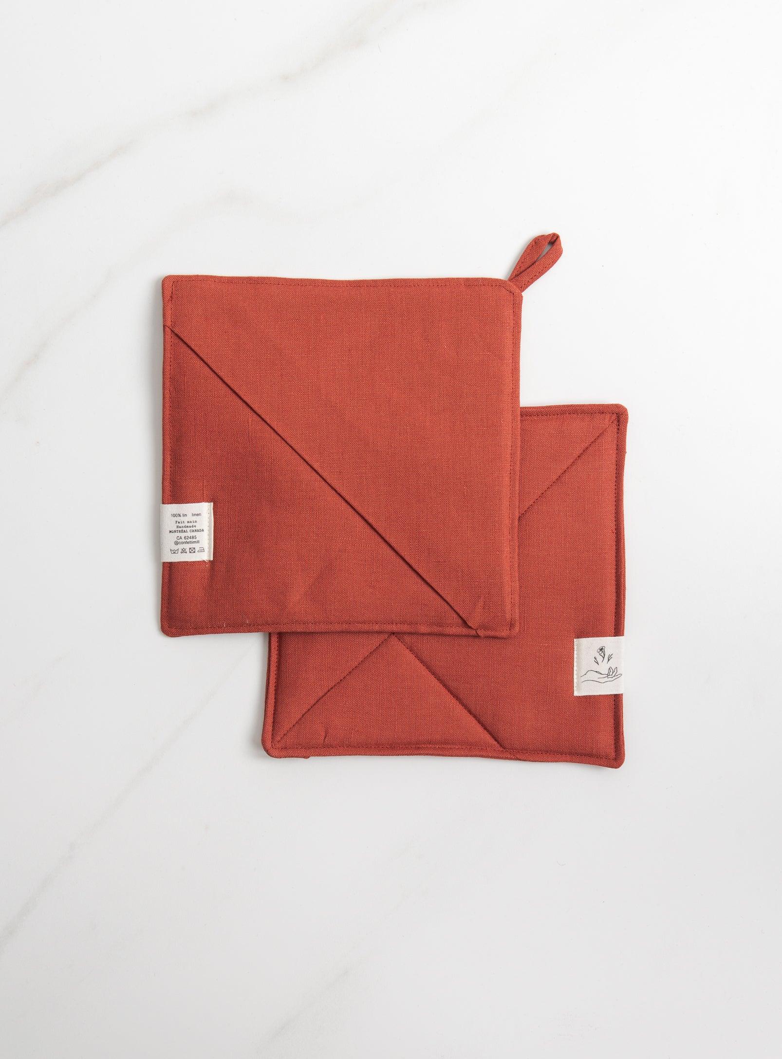 Linen Pot Holder (different colors available)