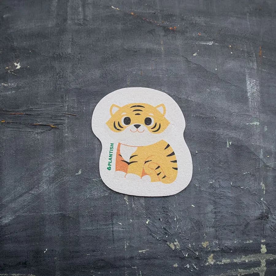 Tiger - Pop up Sponge