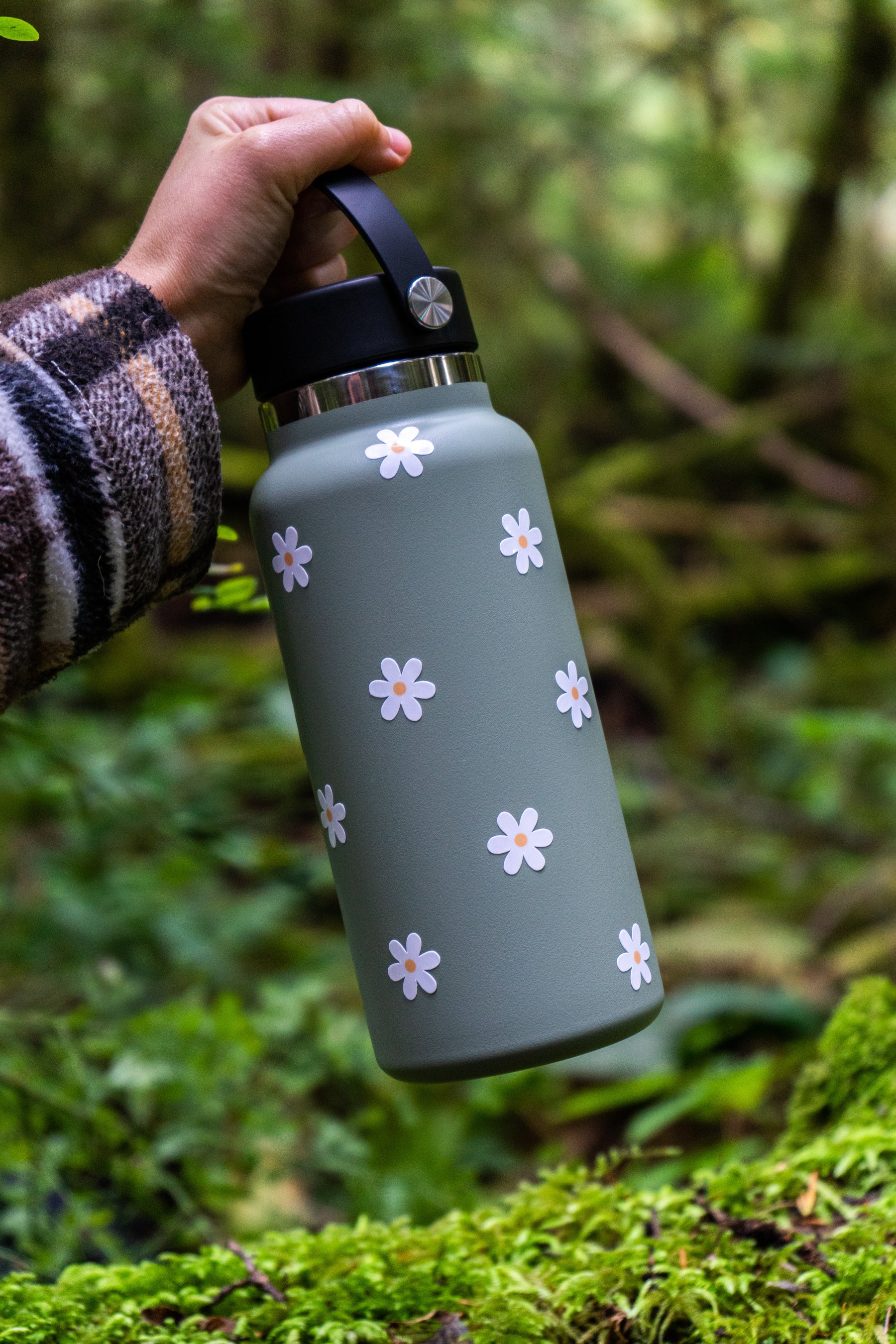 Mini White Daisy Stickers